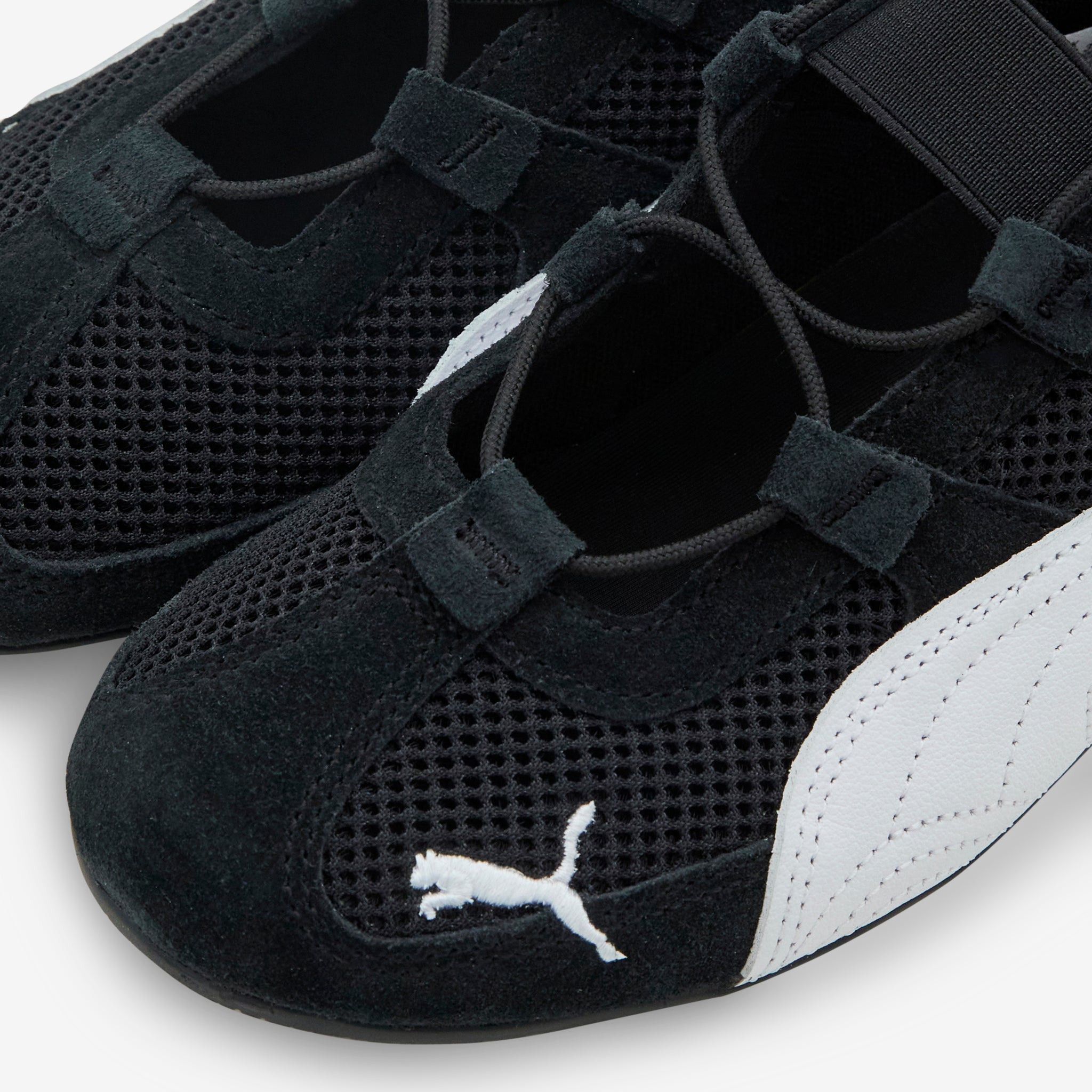 PUMA Women's Speedcat Go Sneakers - Black & White | Lightweight Running Shoes for Women | Perfect for Gym, Workouts & Casual Wear