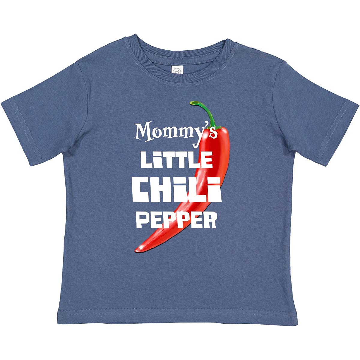 Mommy's Little Chili Pepper Toddler T-Shirt - Cute & Comfortable Cotton Kids Tee for Boys & Girls - Perfect for Family Outings & Playdates