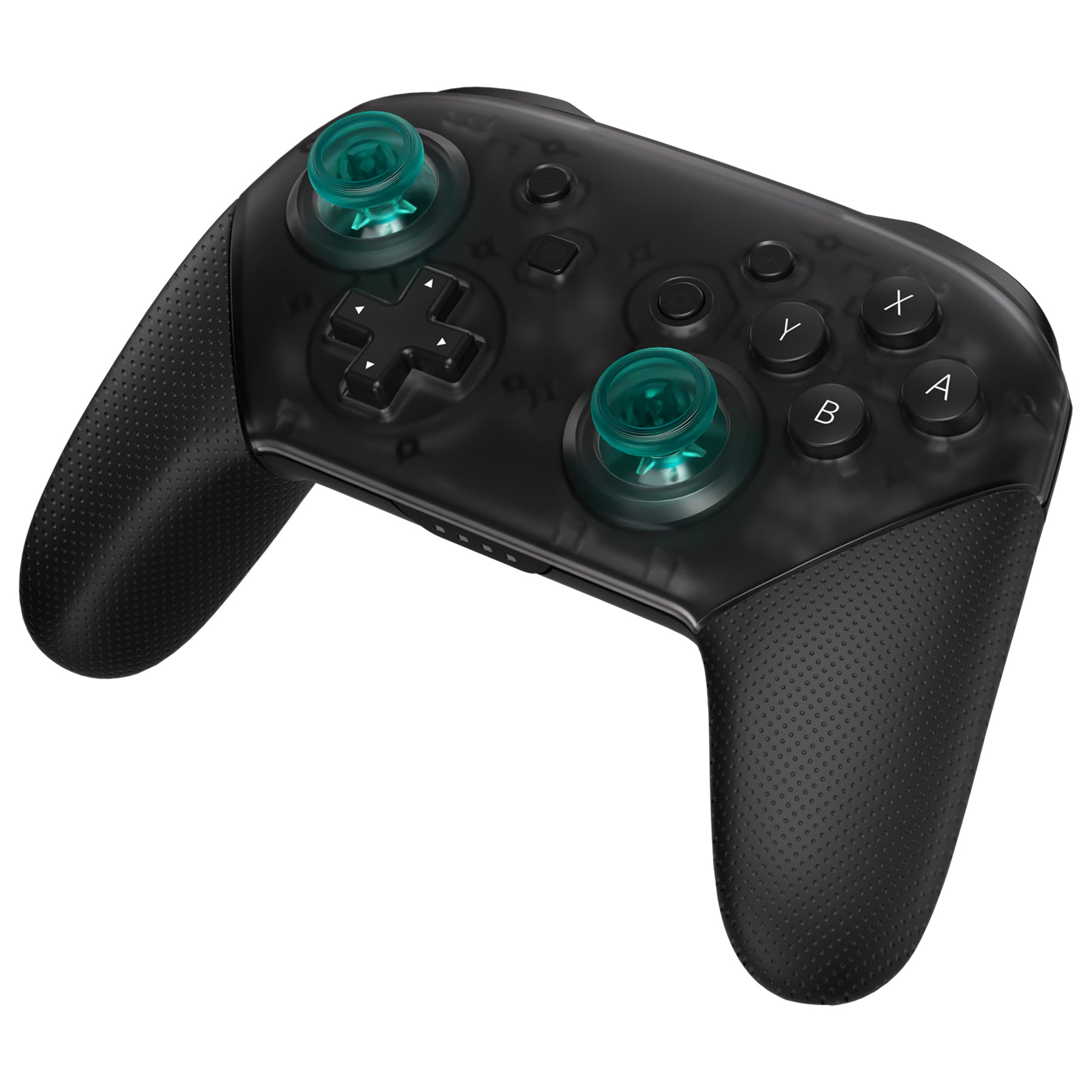 eXtremeRate Replacement 3D Joystick Thumbsticks for Nintendo Switch Pro Controller - Emerald Green | Enhanced Grip & Precision for Gaming | Perfect for FPS, Racing & Action Games