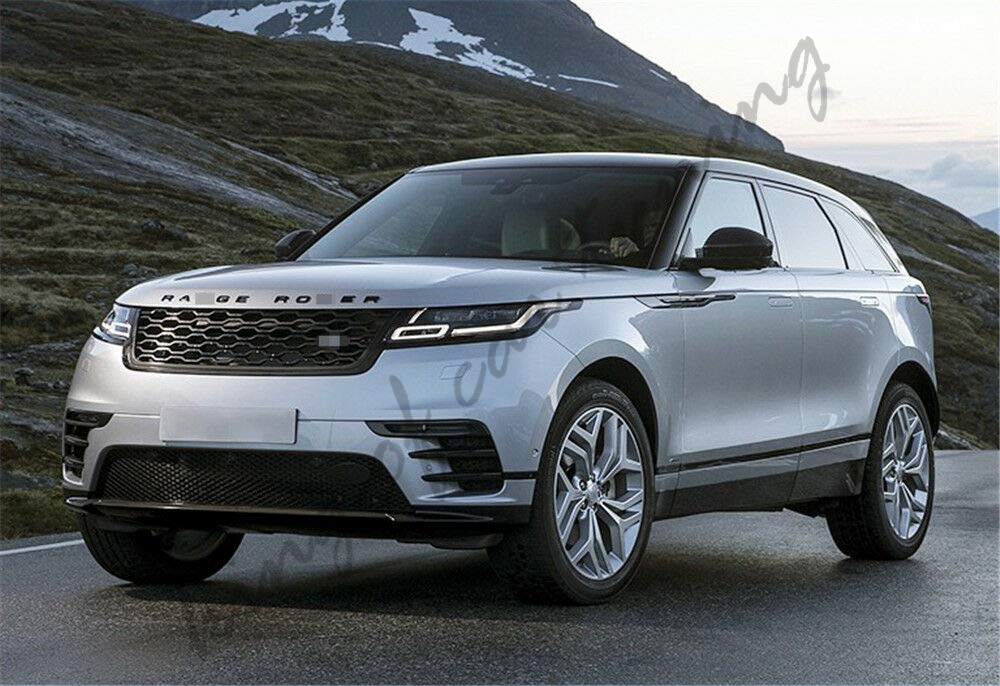 Premium Front Grille Vent Mesh Cover Grill Bar for Land Rover Range Rover Velar 2018-2020 - Durable Protection & Stylish Upgrade for Off-Road & City Driving