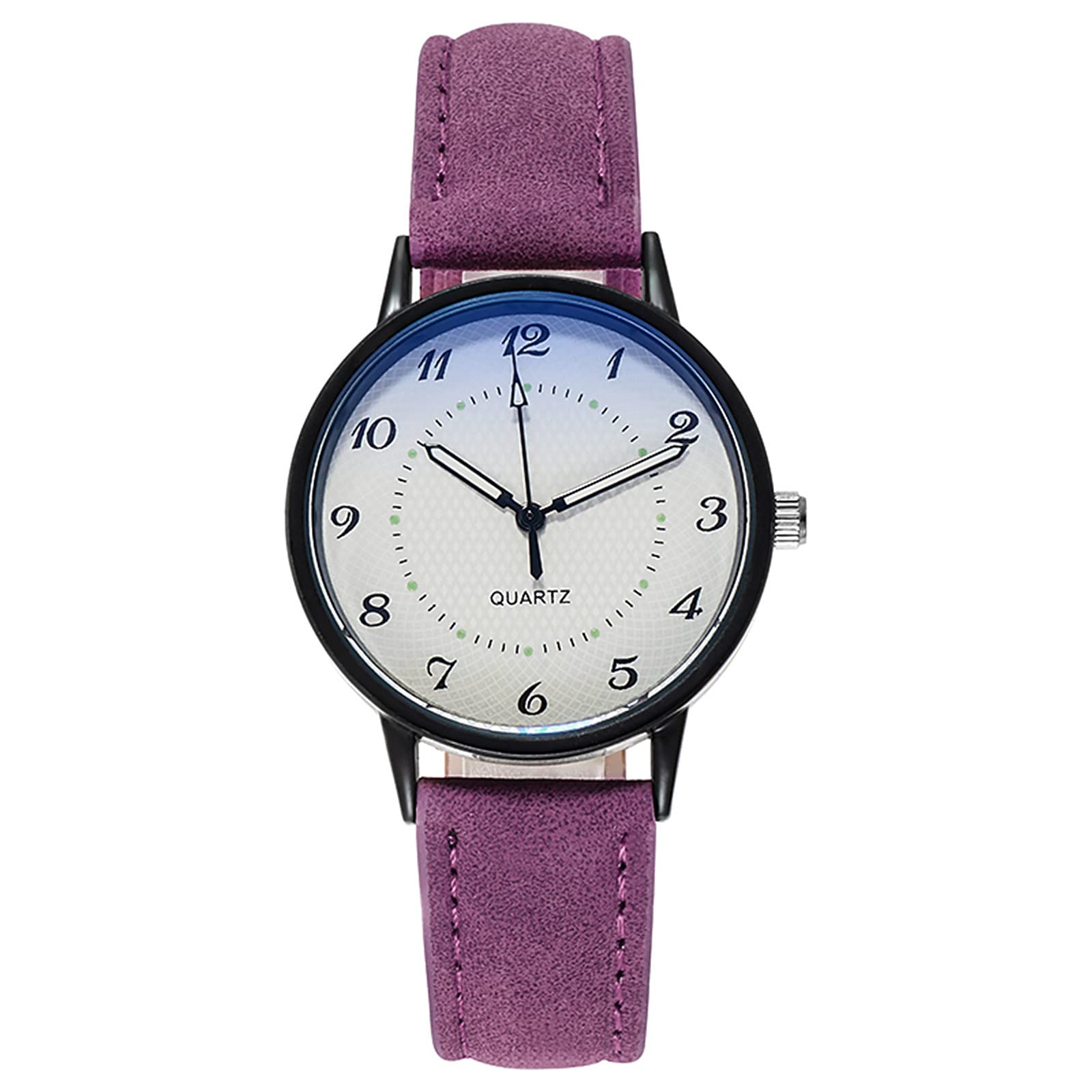 Elegant Luminous Quartz Watch for Women - Large Face Ladies Watch with Glow in The Dark Feature - Perfect for Seniors, Outdoor Activities & Nighttime Use