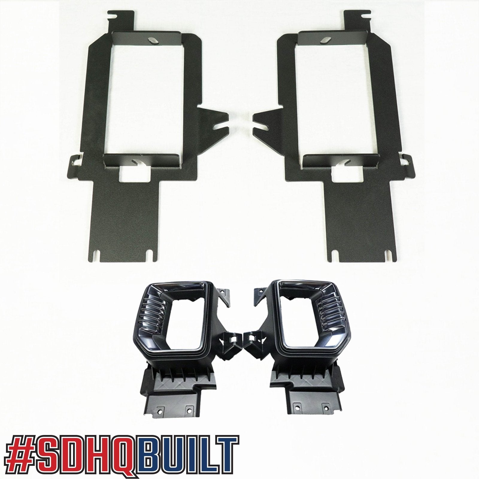 2023 GMC 2500/3500 Heavy Duty SDHQ Built Dual Fog Light Kit - Off-Road Lighting for Trucks & Towing