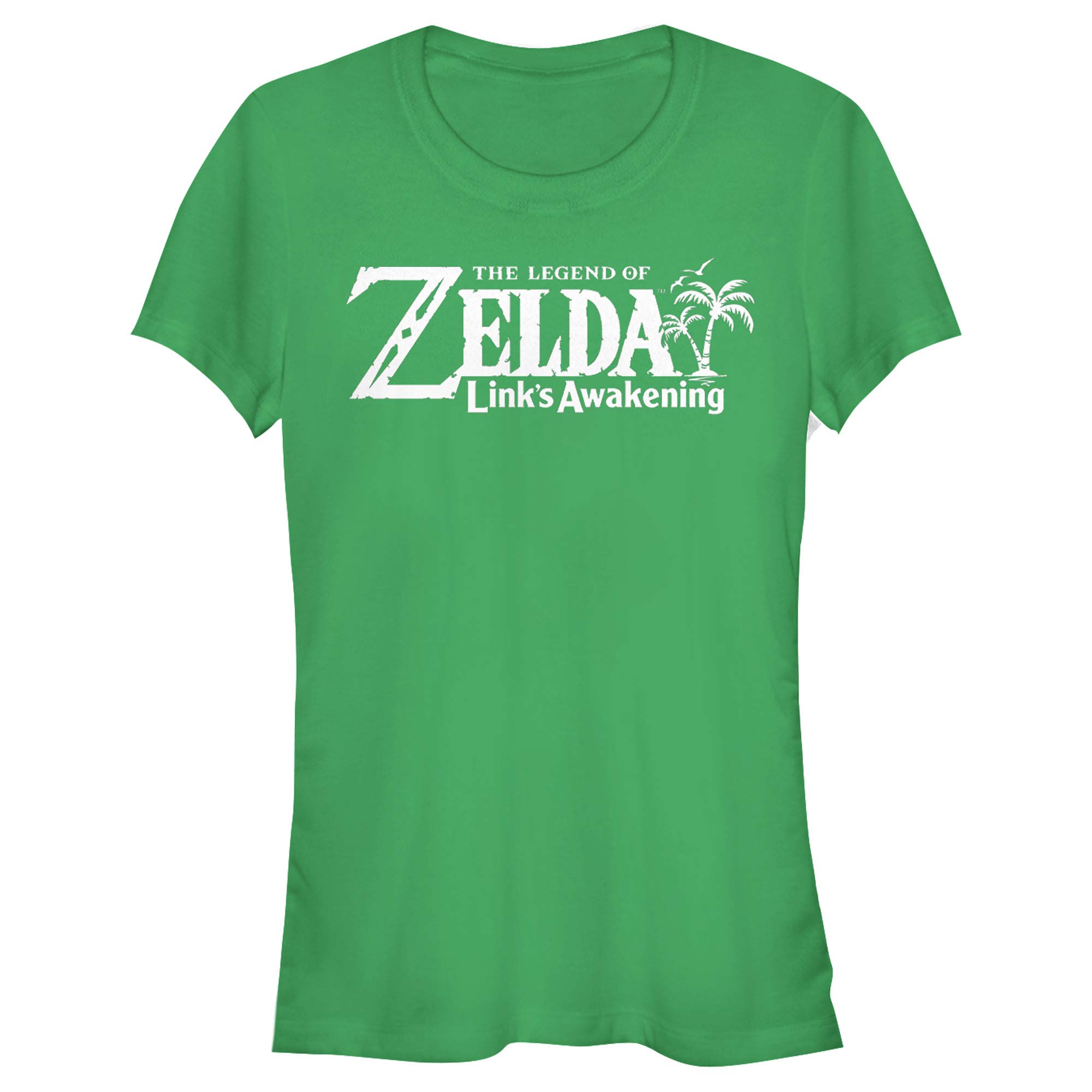 Nintendo Legend of Zelda Link's Awakening Classic Logo T-Shirt for Kids | Official Licensed Video Game Merchandise | Perfect for Gaming Fans and Cosplay