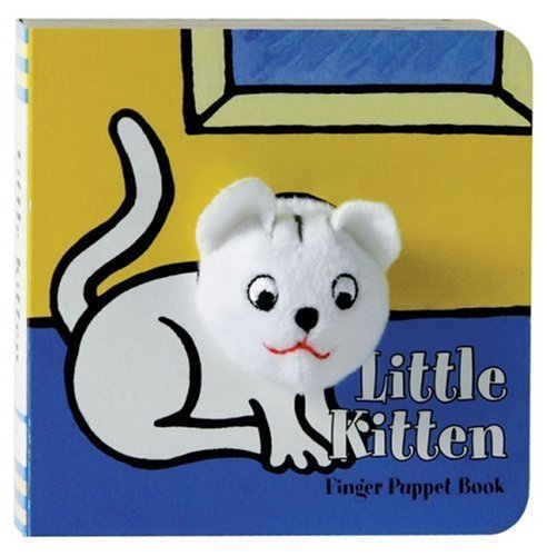Little Kitten Finger Puppet Board Book - Interactive Baby Toy with Adorable Cat Story by Chronicle Books | Perfect for Early Learning, Bedtime Reading & Parent-Child Bonding