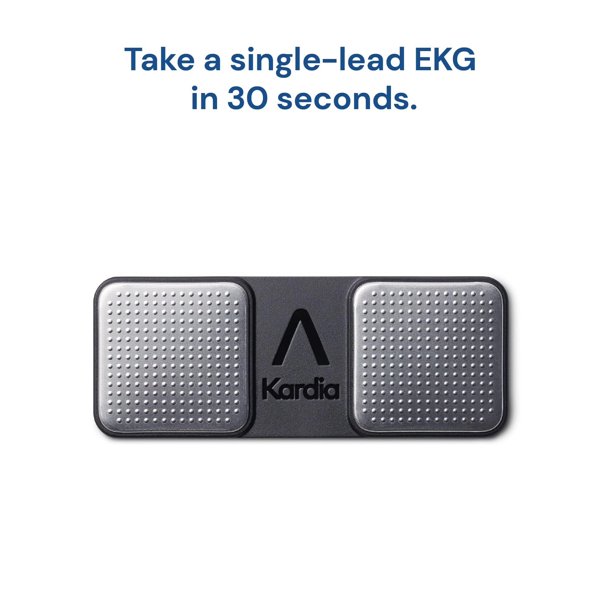AliveCor KardiaMobile Wireless ECG Monitor - Portable EKG Device for Atrial Fibrillation Detection | Home Heart Health Monitoring | Perfect for Travel, Gym & Remote Cardiac Care