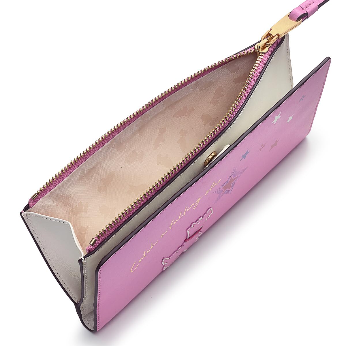 RADLEY London Catch A Falling Star Large Bifold Wallet for Women - Stylish RFID Blocking Leather Wallet with Multiple Card Slots & Zippered Coin Pocket - Perfect for Everyday Use, Travel & Gift Giving