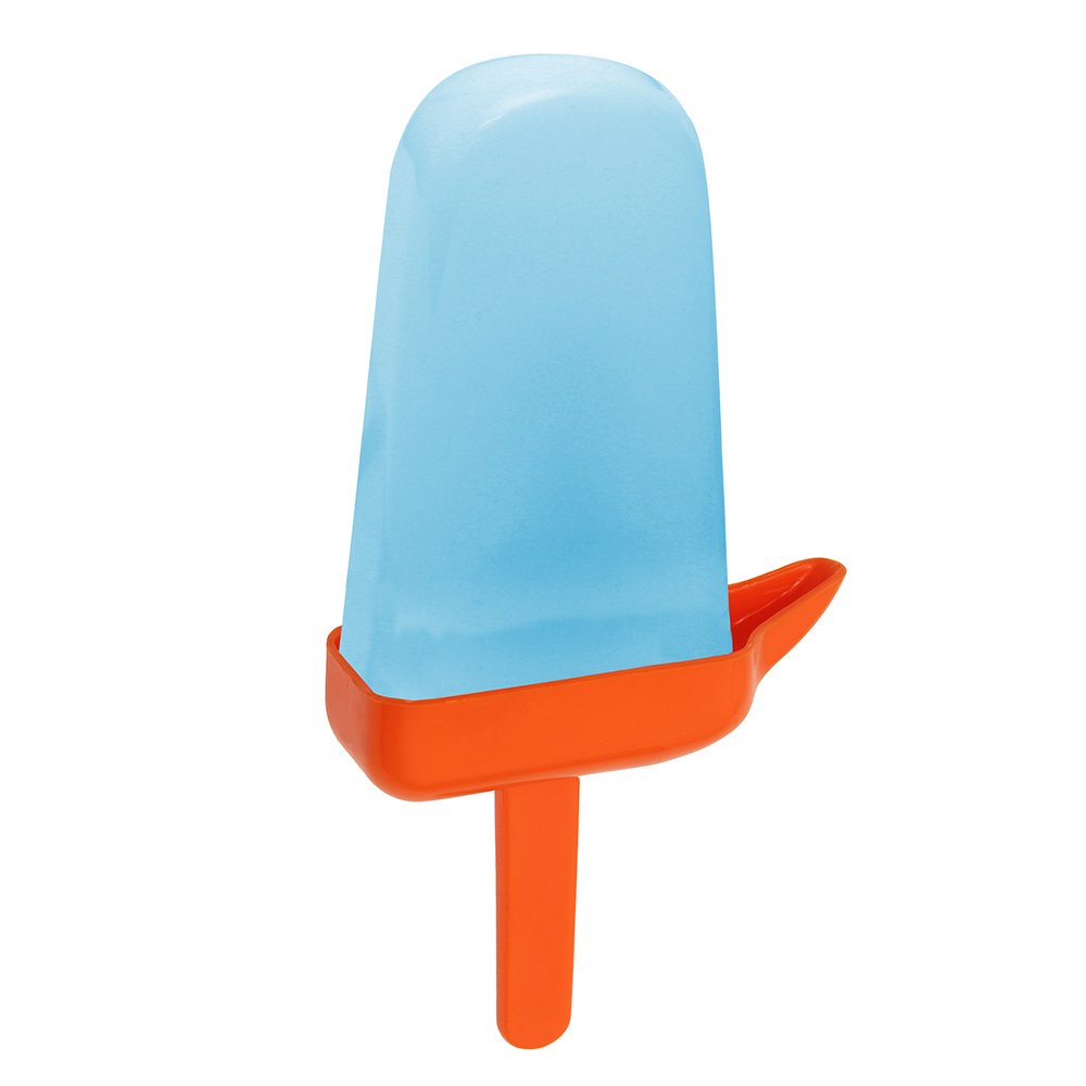 Time for Treats Frost Bites 4-Mold Ice Pop Maker - Small, Multicolored for Homemade Popsicles, Summer Treats & Kids Snacks