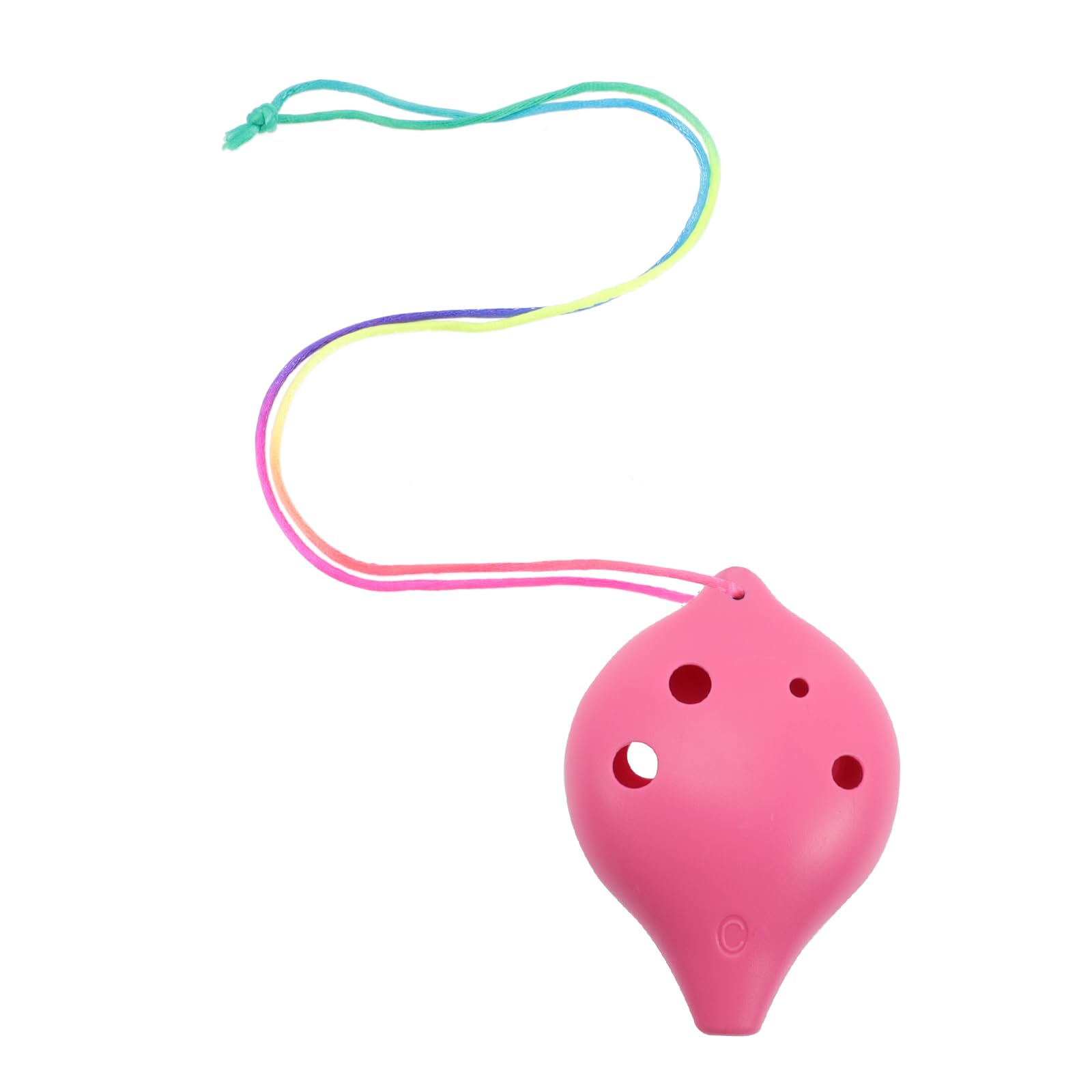 6-Hole Resin Ocarina Flute for Kids - Soprano Ceramic Mini Triple Ocarina - Portable Musical Instrument with Box Cover - Perfect for Beginners, Music Lovers & Gift Giving