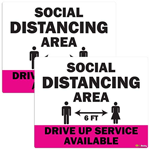 Social Distancing - Drive Up, Pink