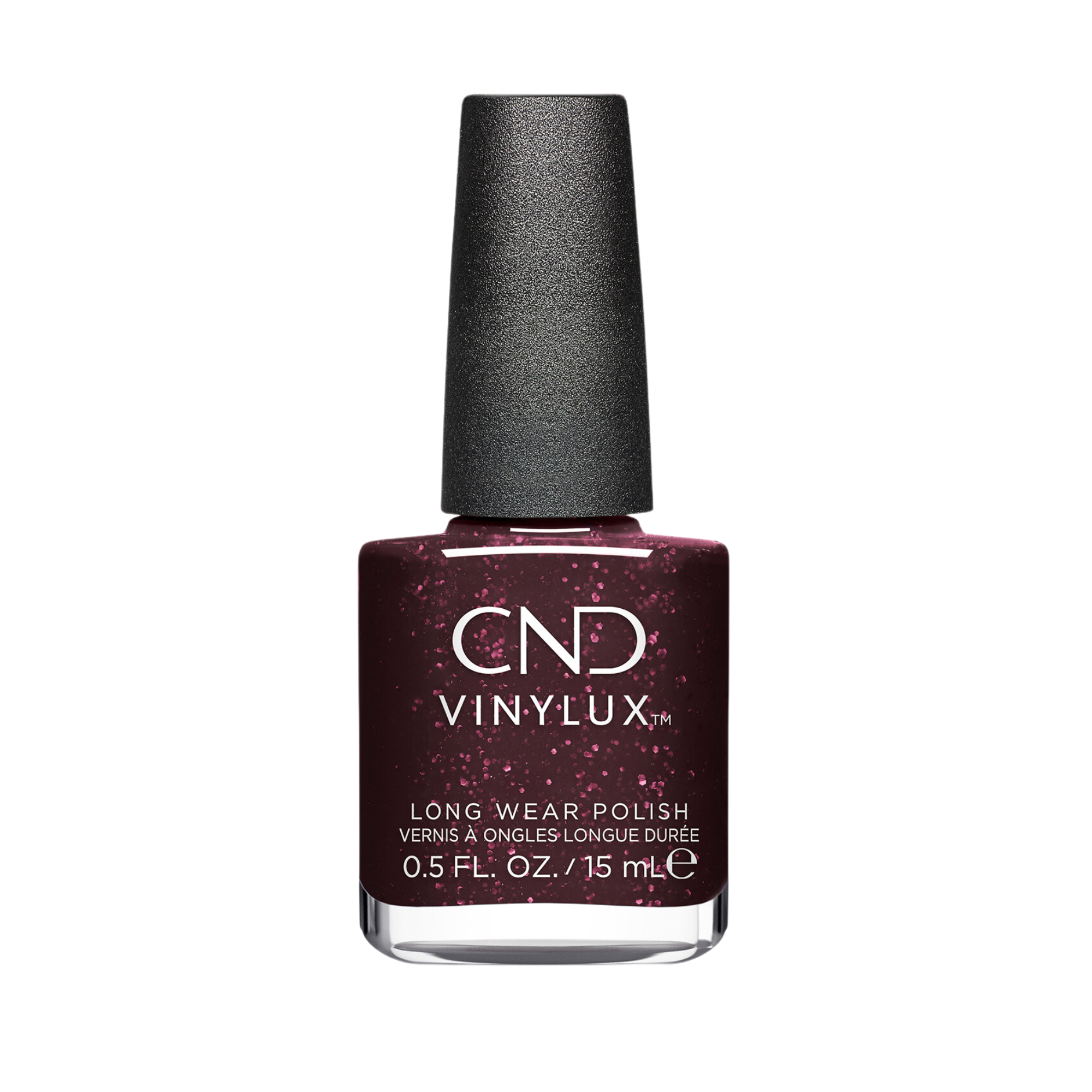 CND Vinylux Long Wear Nail Polish - Poison Plum (0.5 fl oz) | 7+ Days Shine | Vegan & Cruelty-Free | Perfect for Manicures, Pedicures & Special Occasions