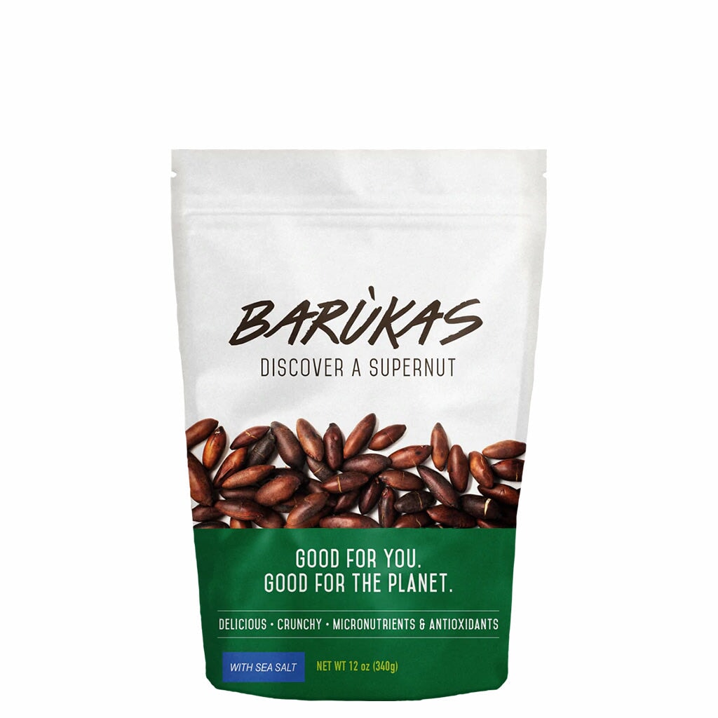 Premium Salted Barukas Nuts - Healthy Snack for Keto, Paleo & Vegan Diets - Perfect for On-the-Go, Office Snacking & Gift Baskets