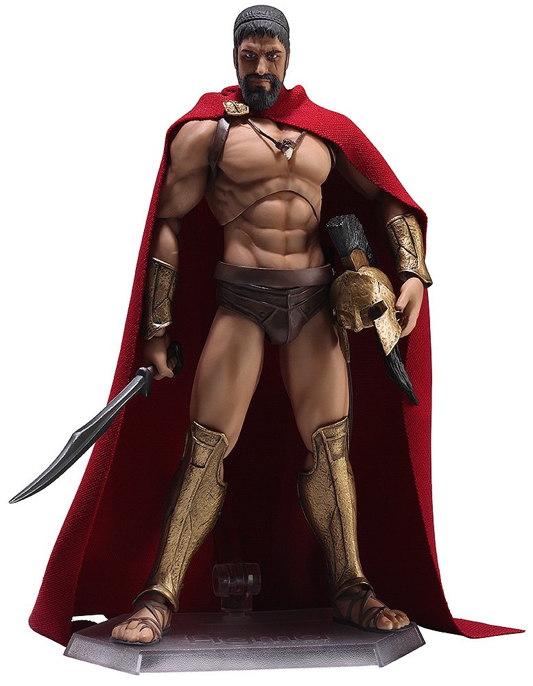 Max Factory 300: Leonidas Figma Action Figure - Spartan King Collectible Toy for Display & Photography - Perfect for Anime Fans, History Enthusiasts & Collectors