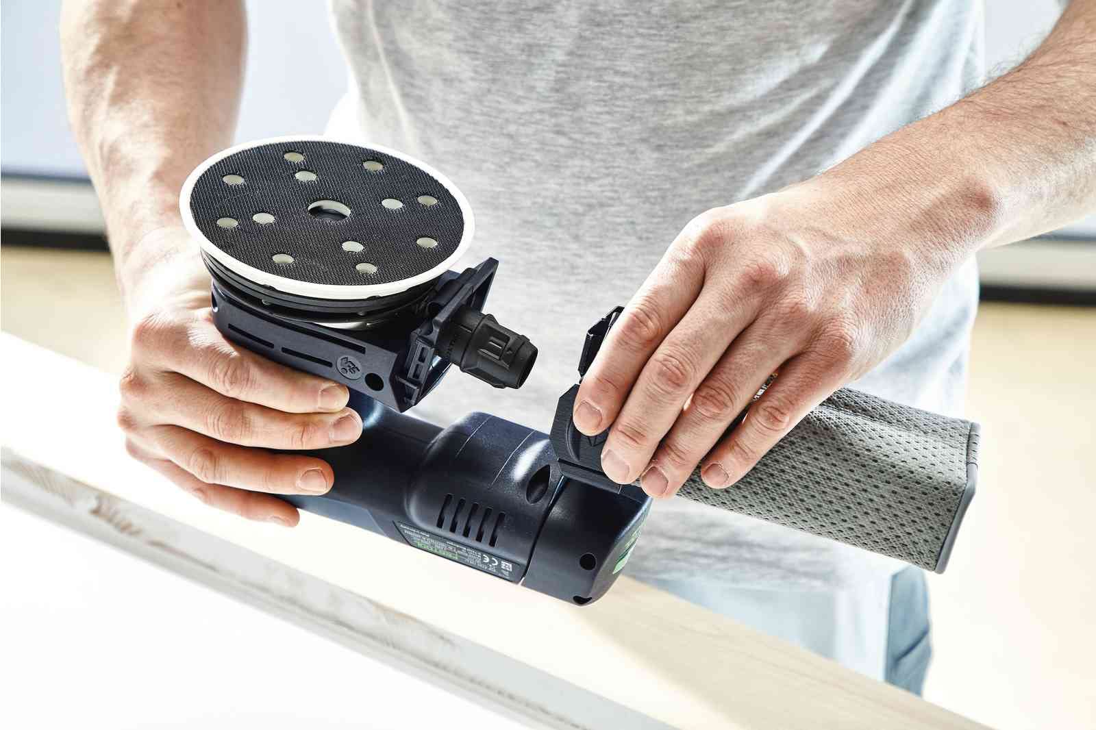Festool 576822 5-Inch Cordless Random Orbit Sander ETSC 125-Basic - Professional Woodworking Tool for Sanding & Finishing | Perfect for DIY Projects, Furniture Refinishing & Smoothing Wood Surfaces