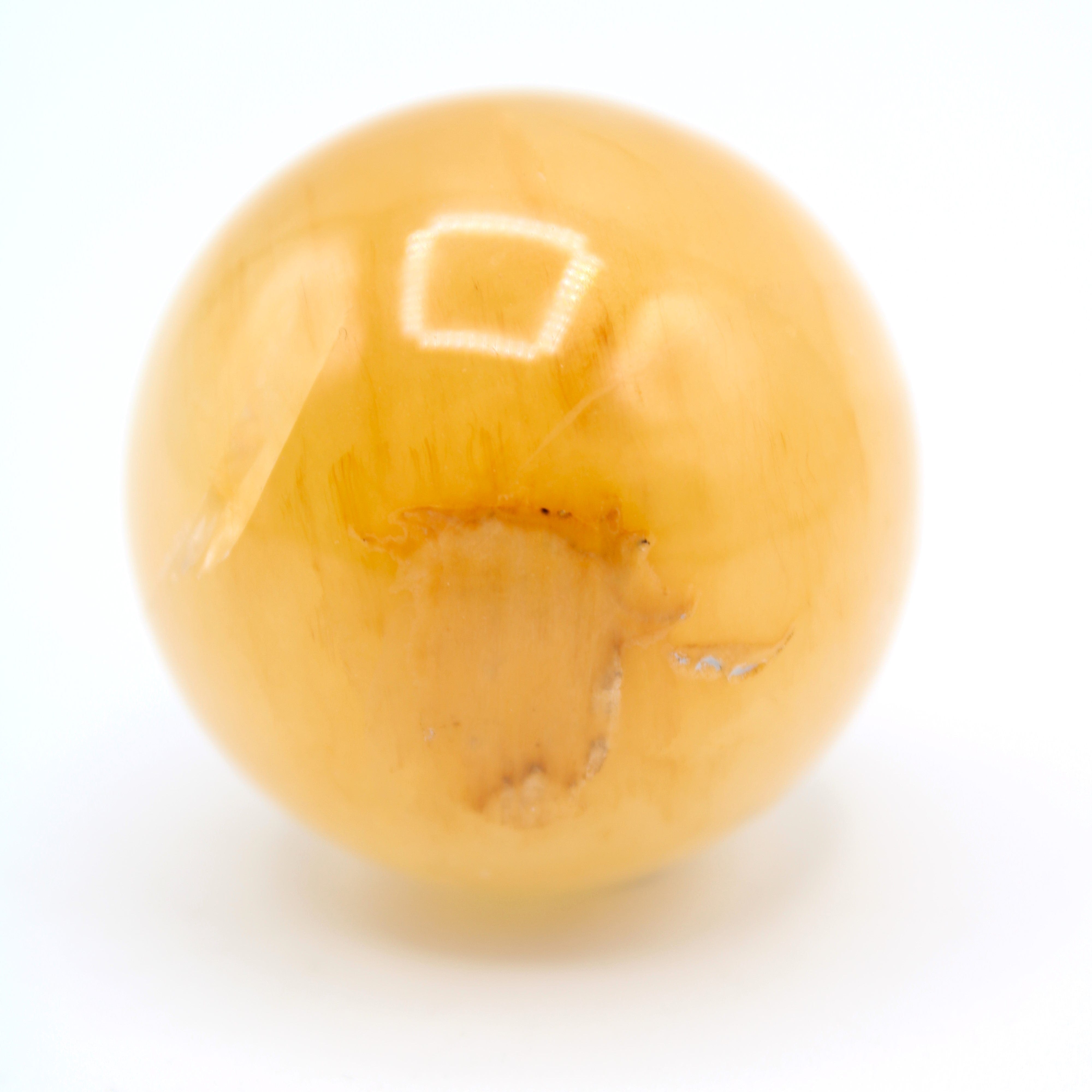 Angel Hair Rutilated Quartz Sphere - Natural Crystal Healing Stone for Meditation, Reiki & Energy Work - Perfect for Home Decor, Office Desk & Spiritual Gifts