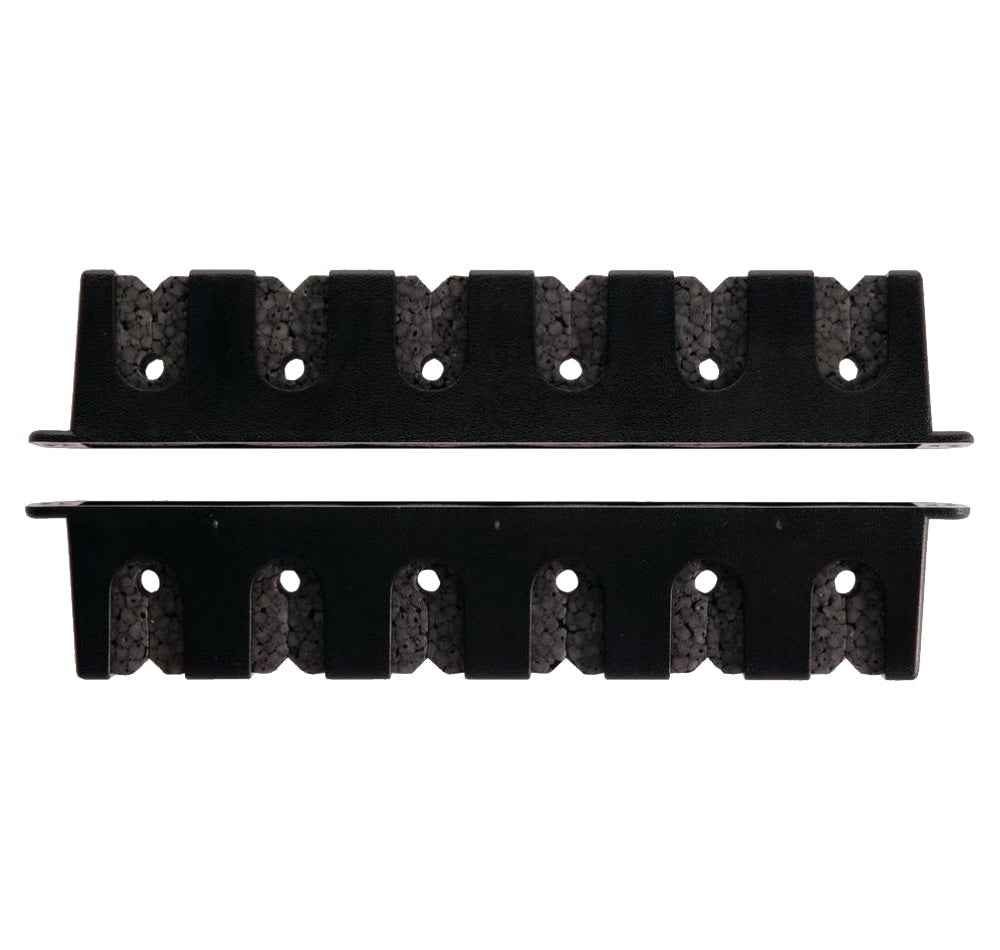 Berkley Horizontal 6 Rod Rack - Heavy Duty Fishing Rod Holder for Garage, Boat & Storage - Organize Your Fishing Gear Efficiently