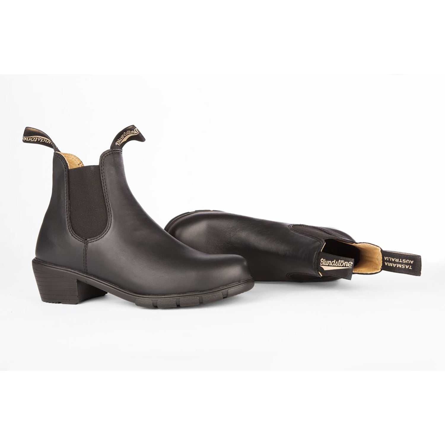 1671 Black Heel Boots for Women - Stylish Ankle Boots with Chunky Heel | Perfect for Office, Party & Everyday Wear