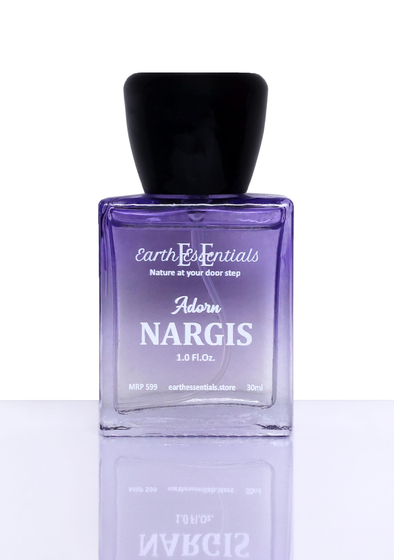 Earth Essentials Nargis Perfume for Men & Women - 100% Natural Long-Lasting Fragrance (30ml) | Perfect Valentine's Day Gift, Birthday Present & Romantic Occasions | Daywear & Nighttime Elegance