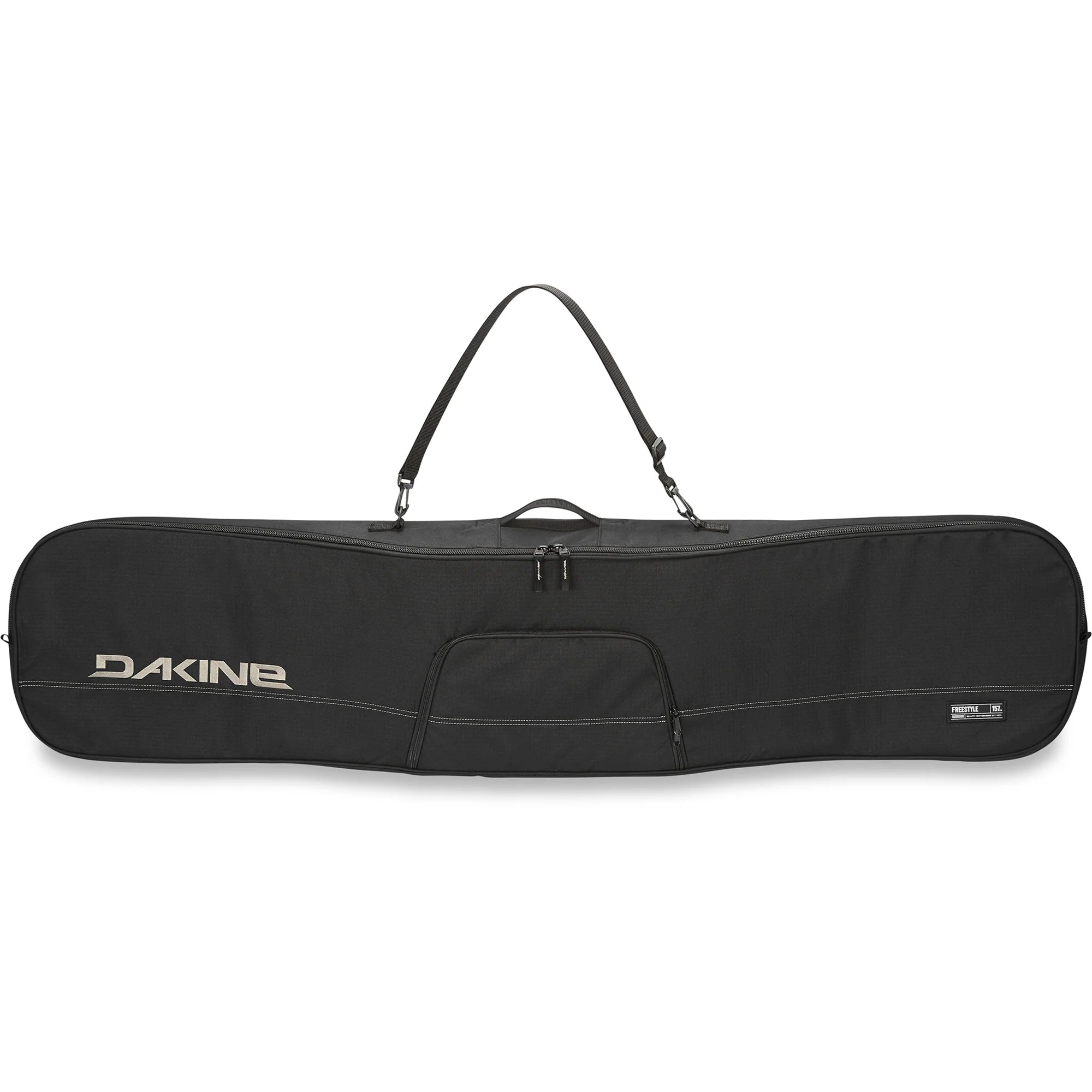 Dakine 2025 Freestyle Snowboard Bag - Black 157cm | Waterproof Snowboard Travel Case for Men & Women | Perfect for Mountain Trips & Air Travel