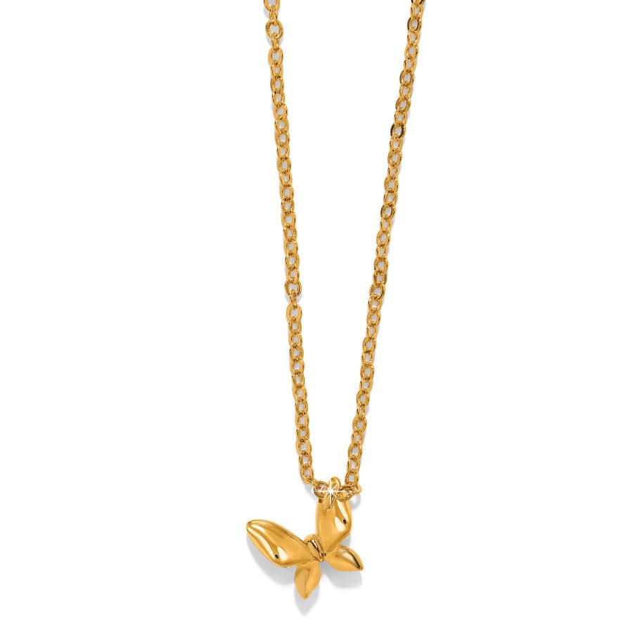 Enchanting Gold Butterfly Necklace - Brighton Jewelry for Women | Perfect Gift for Birthday, Anniversary & Valentine's Day | Elegant Layering Piece for Everyday Wear