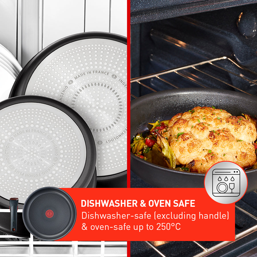 Tefal Ingenio Unlimited Induction Non Stick 13-Piece Cookware Set - Premium Induction Compatible Pots & Pans for Everyday Cooking & Family Meals