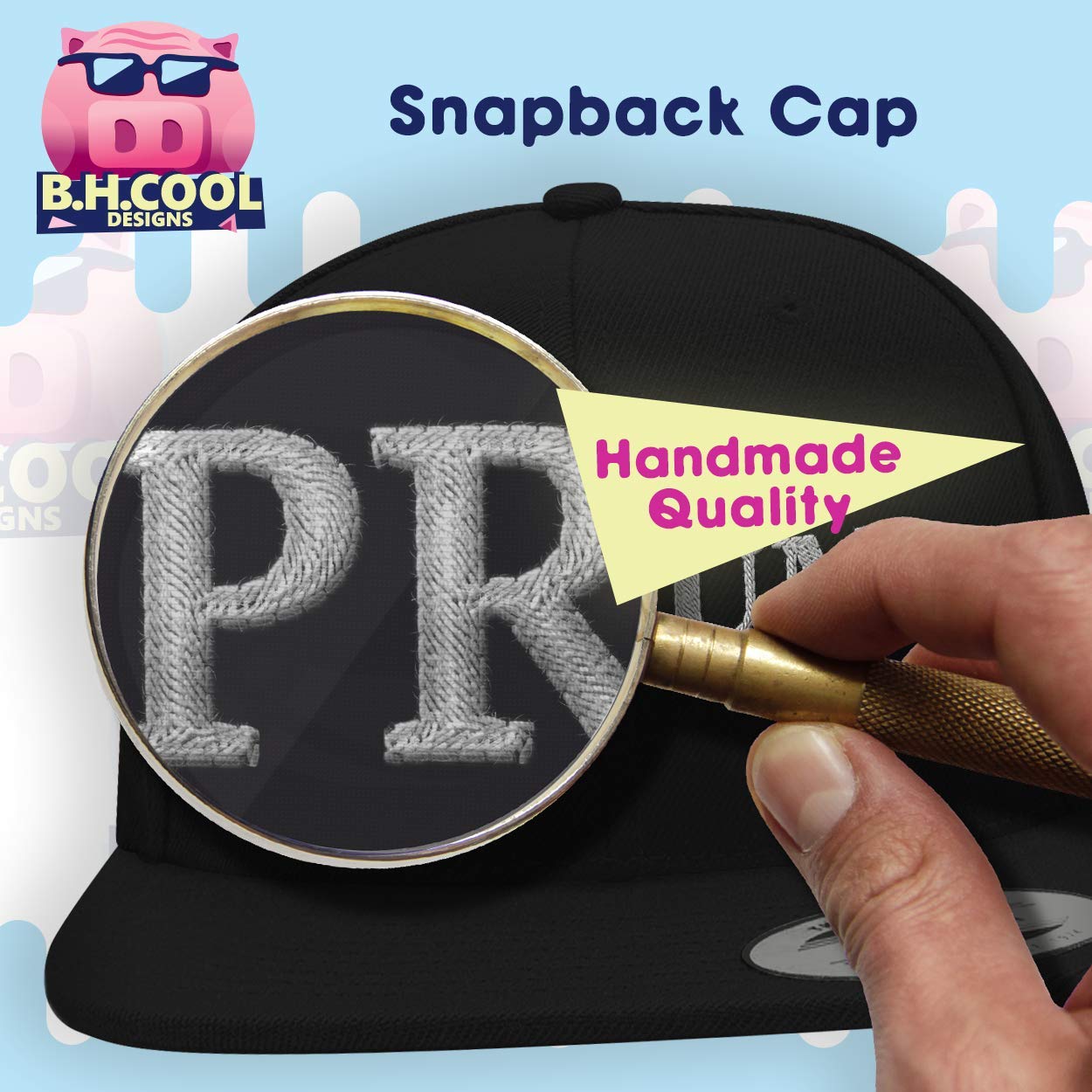 Of Course I'm Right! I'm A Nowling! - Yupoong 6089 Structured Flat Bill Snapback Hat | Embroidered Trendy Baseball Cap for Men & Women | Streetwear Fashion, Hip Hop Style, Outdoor Activities