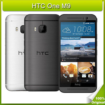 HTC One M9 32GB Gold on Silver Unlocked GSM Smartphone - Perfect for Travel, Business & Everyday Use