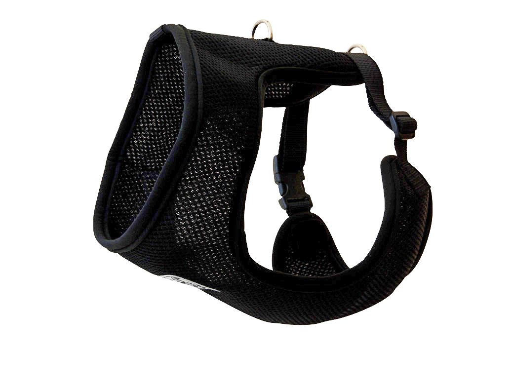 RC Pet Products Cirque Soft Walking Dog Harness - XXSmall Black | Adjustable No-Pull Vest for Small Dogs | Perfect for Walking, Training & Outdoor Adventures