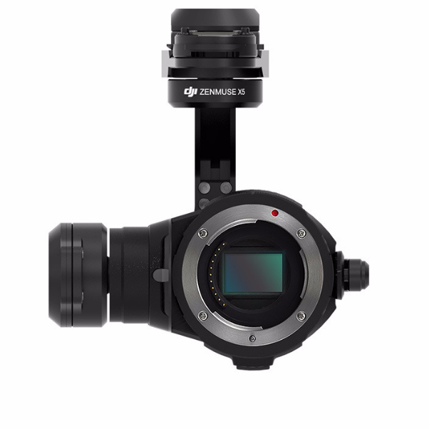 DJI Zenmuse X5 Micro 4/3 Camera with 3-Axis Gimbal Stabilizer (Lens Not Included) - Professional Aerial Photography for Drones, Film Making & Content Creation