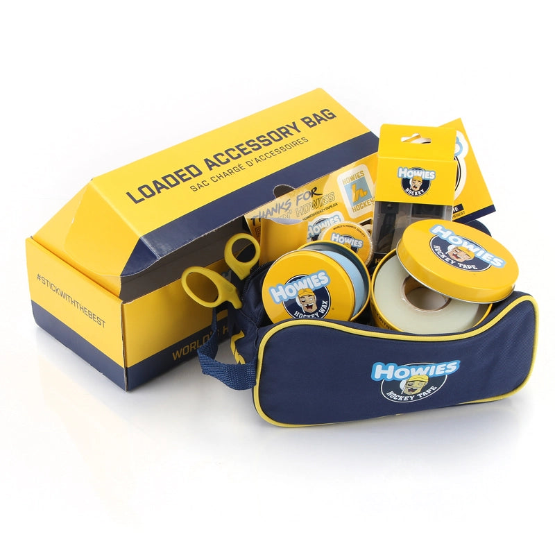 Howies Hockey Loaded Accessory Bag - Durable Hockey Gear Organizer for Sticks, Pucks & Equipment - Perfect for Games, Practices & Travel