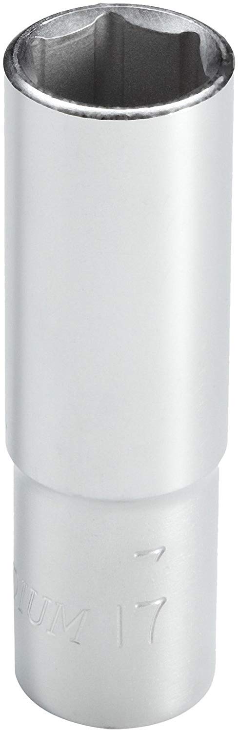 1989 Laser Deep Socket 1/2 Inch 17mm - High-Quality Impact Socket for Automotive Repair & DIY Projects