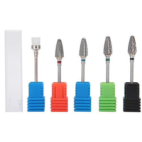Professional Nail Polishing Head & Manicure Drill Bits - Easy Dead Skin & Nail Polish Removal for Salon & Home Pedicure Care - Perfect for Nail Art, Gel Polish & Foot Spa Treatments