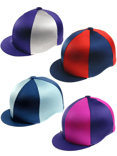 Two Tone Lycra Hat Cover - Stretchy & Breathable Hair Cover for Women - Perfect for Swimming, Showering, and Sleeping