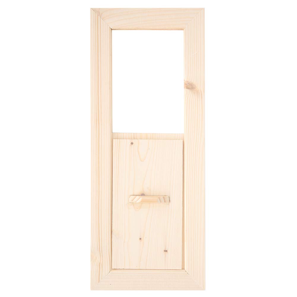 Premium Sauna Room Air Ventilation Panel & Vent Grille - Durable Sauna Equipment Accessory for Steam Bath, Swimming Pool & Home Spa - Improves Airflow & Comfort in Sauna Rooms