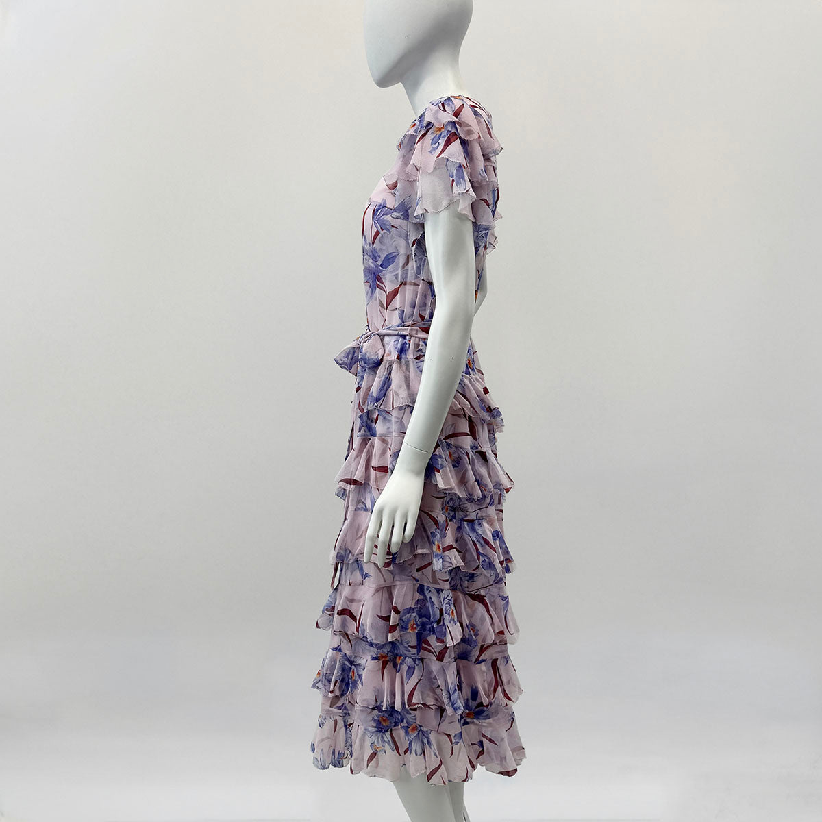 Zimmermann Women's Floral Print Midi Dress - Elegant Summer Party & Wedding Guest Dress for Women