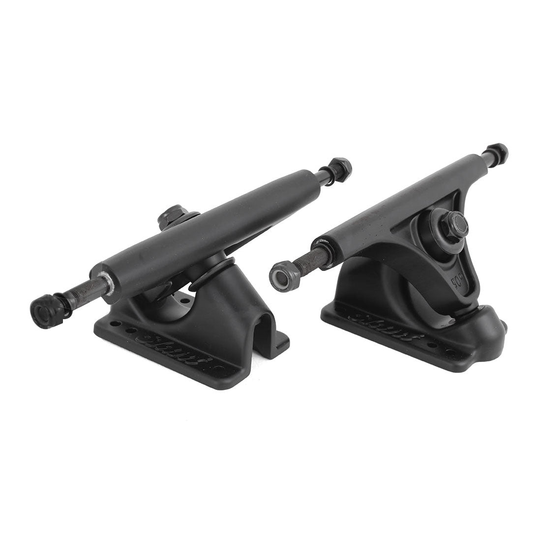 Premium Slant Reverse Kingpin Black 150mm Skateboard Trucks - Perfect for Street Skating, Park Riding & Cruising