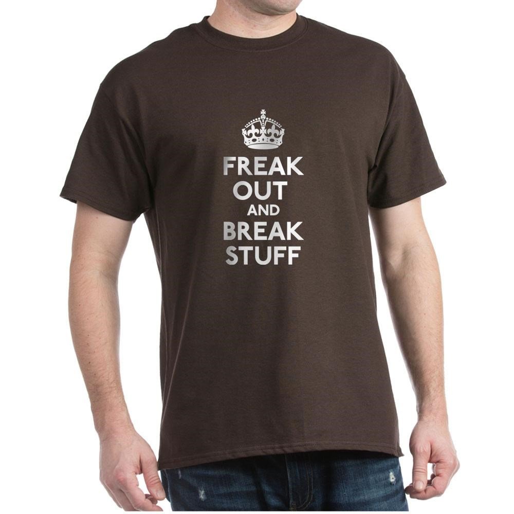Freak Out Graphic T-Shirt - Dark Tee for Concerts & Casual Wear