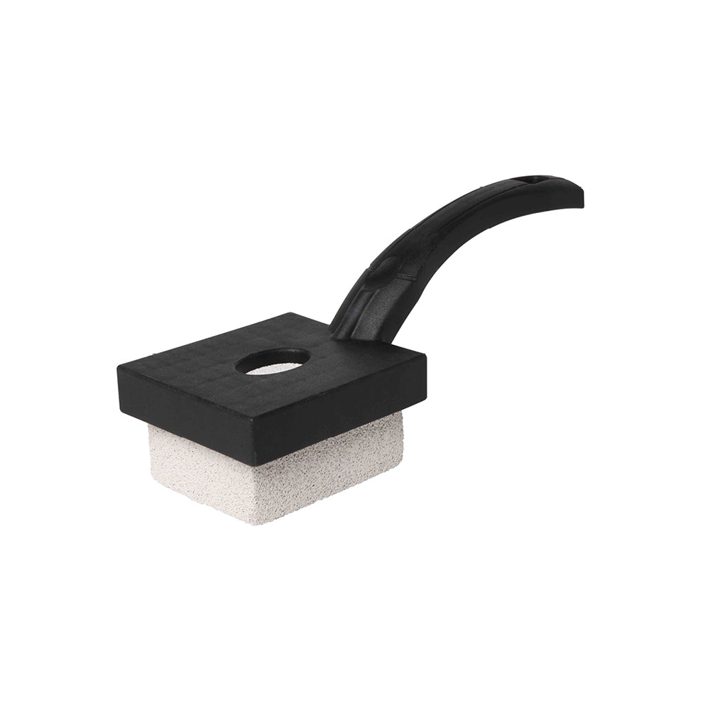 Premium Bar B Cleaning Stone with Ergonomic Handle - Grill Brush Alternative for BBQ, Smoker & Griddle Cleaning - Perfect for Outdoor Cooking & Backyard Grilling