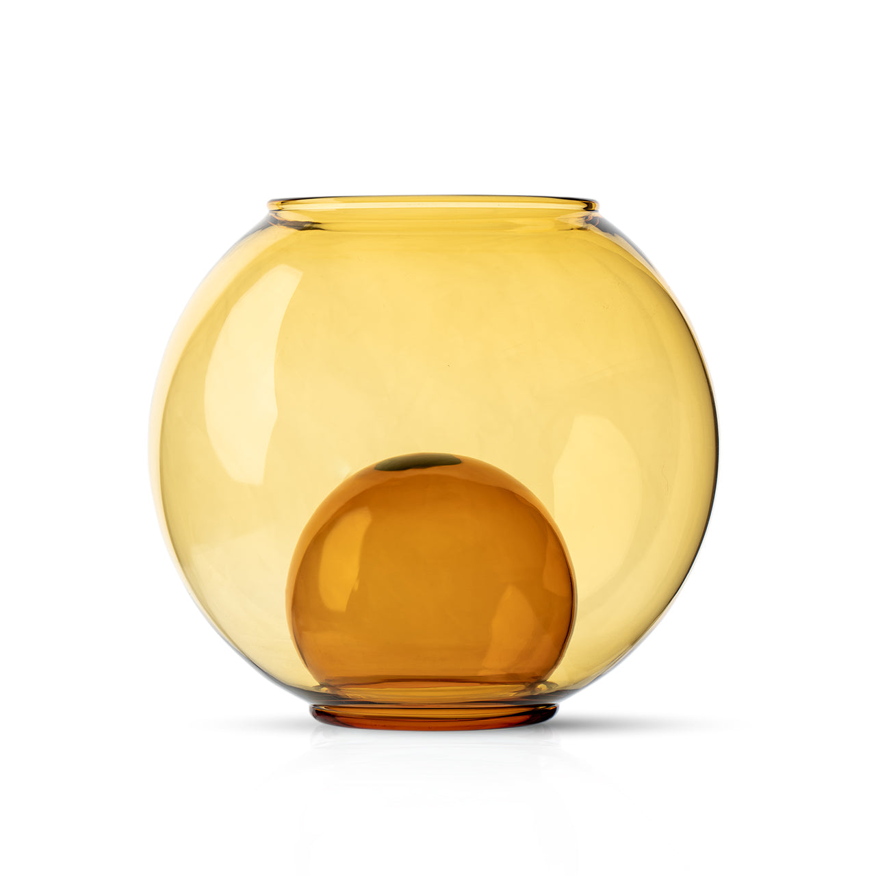 Bubble Aqua Vase - Modern Glass Flower Vase for Home Decor, Office Desk, Wedding Centerpiece & Gift Idea