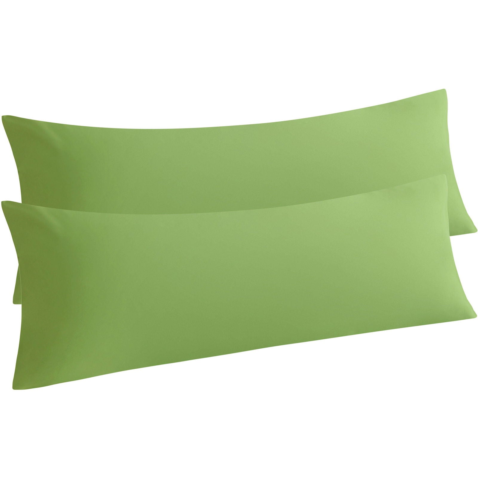 NTBAY 2 Pack Microfiber Body Pillowcase - Ultra Soft, Hypoallergenic & Wrinkle-Free Pillow Cover for Adults - Perfect for Sleeping, Lounging & Pregnancy Support
