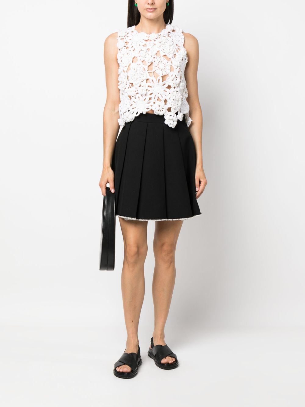 Comme des Garcons Women's White Top - Stylish Casual Shirt for Everyday Wear & Fashion Outfits