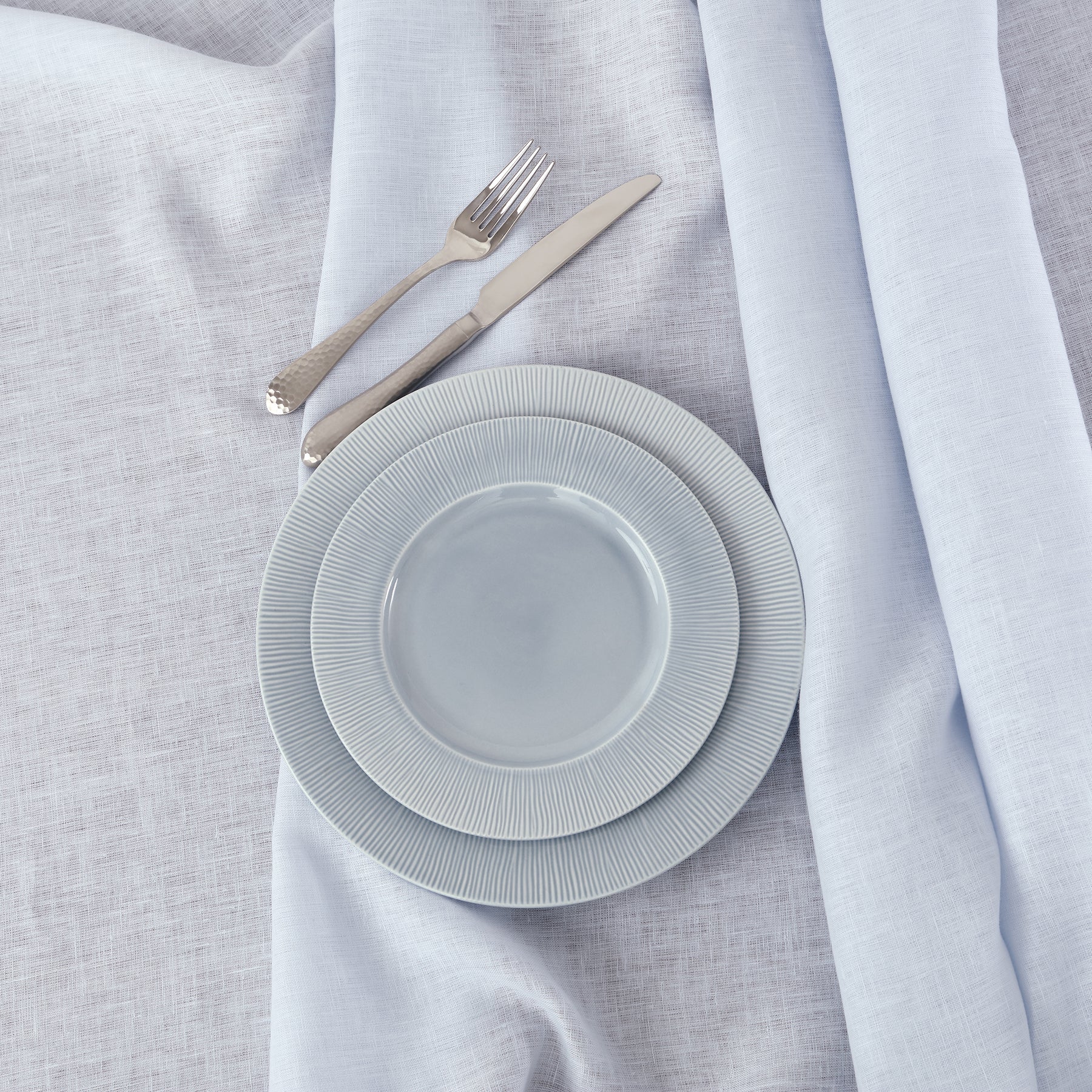 Elegant Classic Hemstitch Tablecloth - Premium Cotton Linen Table Cover for Dining Room, Wedding, Party & Special Occasions