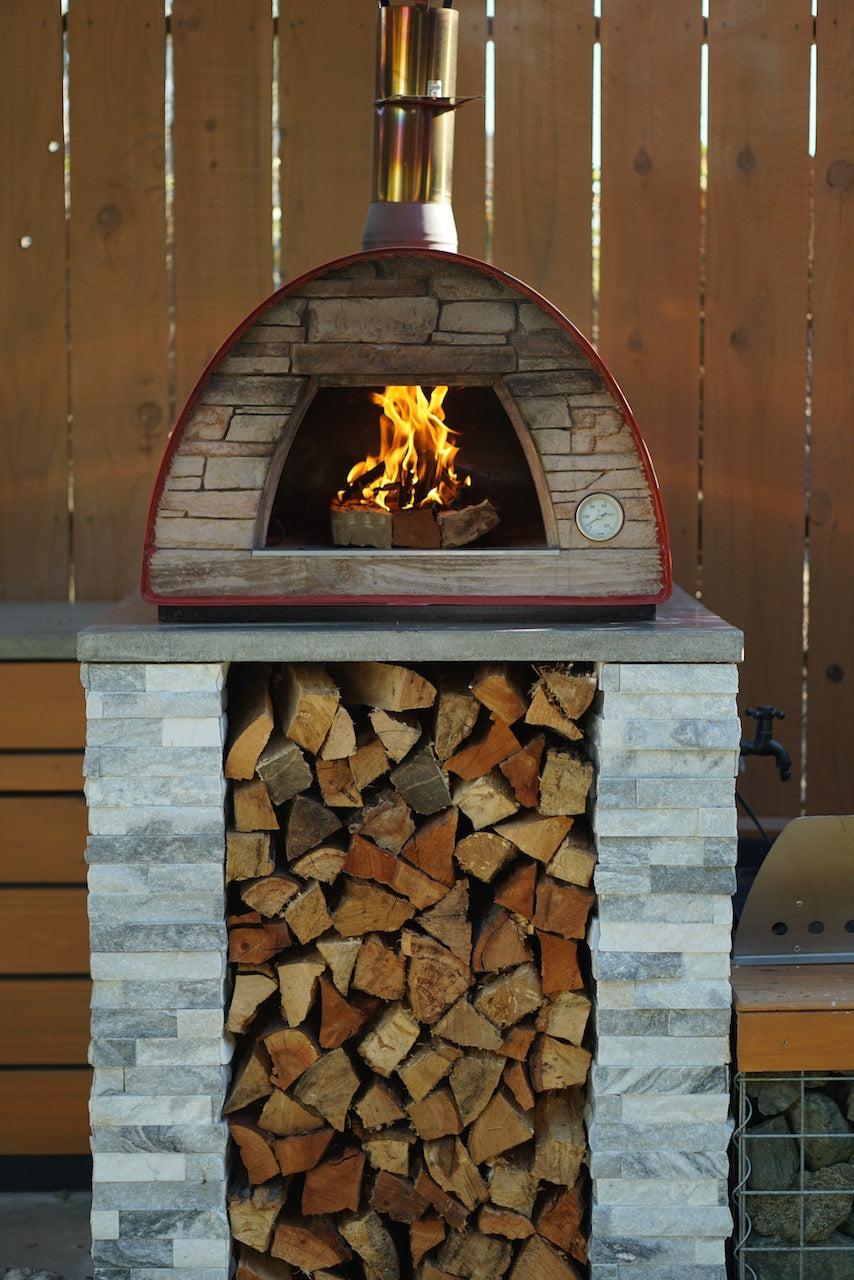 Maximus Red Portable Pizza Oven - Best Seller for Outdoor Cooking, Camping, and Backyard Parties