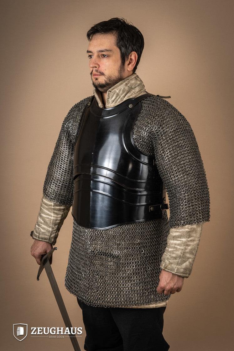 Cuirass Warrior Burnished Armor - Medieval Knight Costume for Cosplay, LARP & Renaissance Fairs | Authentic Historical Reenactment Gear