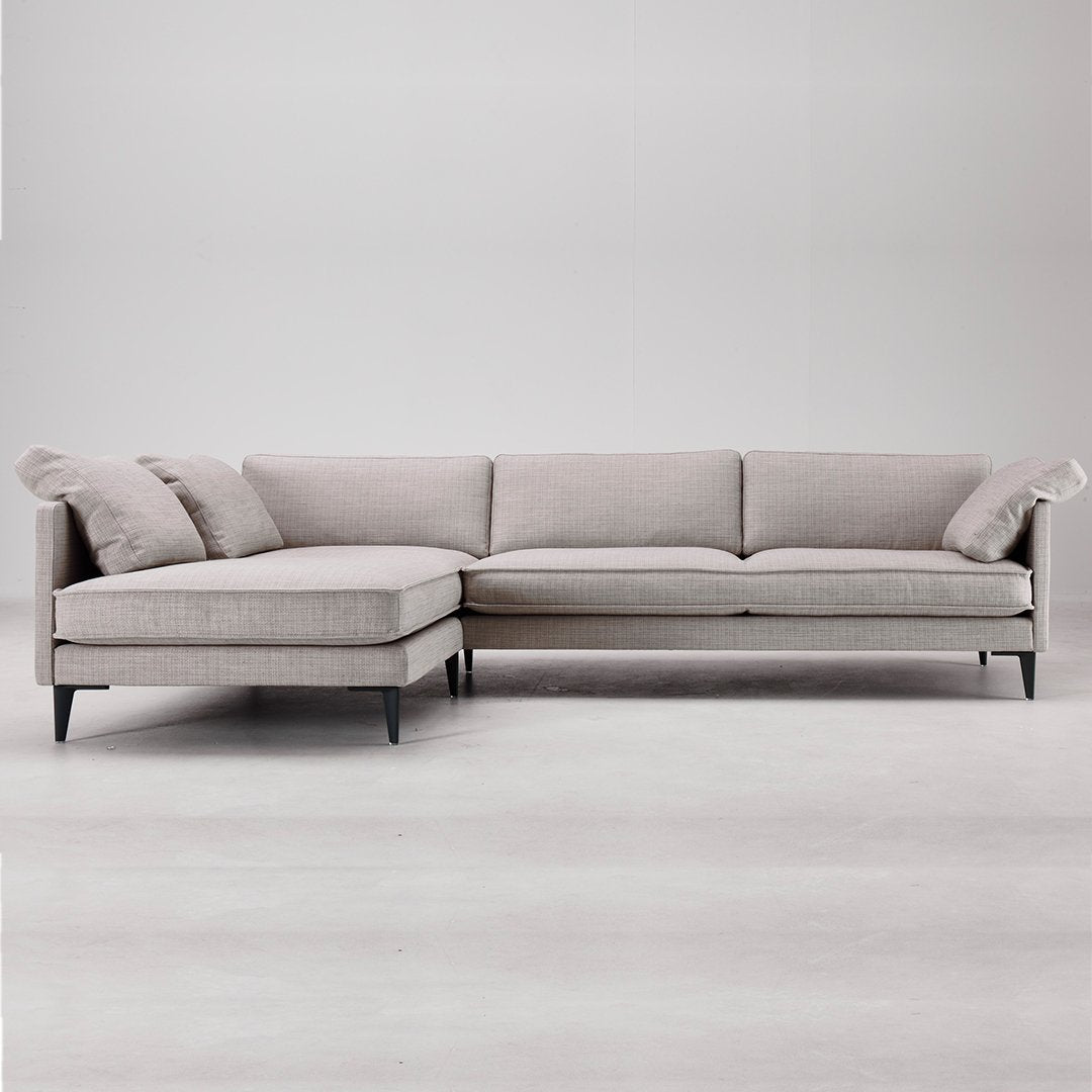Erik Jørgensen EJ295 Modern Sofa with Chaise Lounge - 94.5