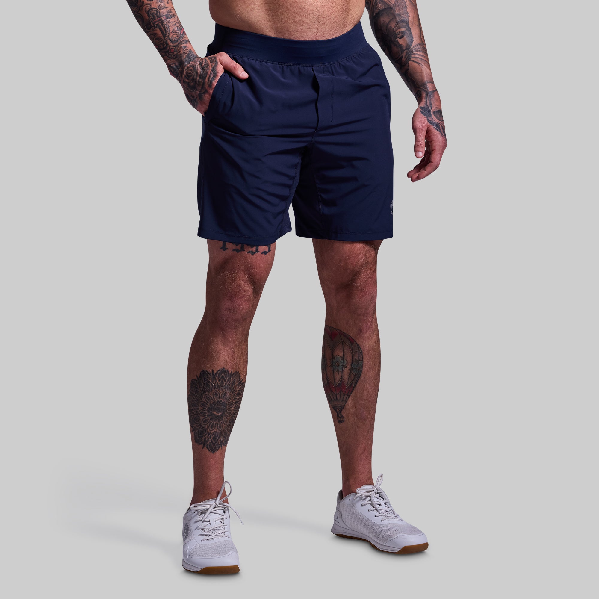 Versatile Short 7 (BP Navy) - Comfortable Casual Wear for Men | Perfect for Gym, Running, Travel & Everyday Use