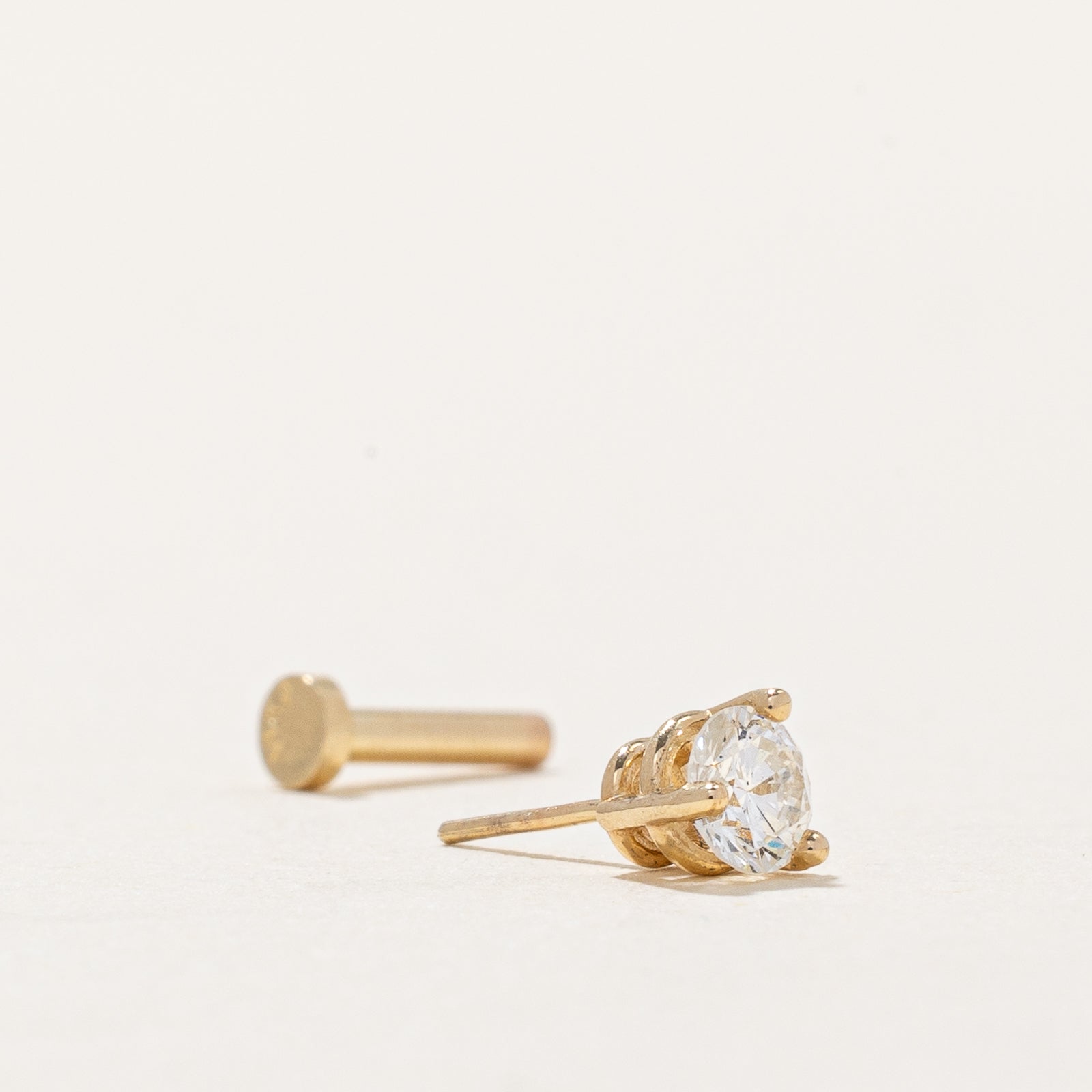 100 Ways Diamond Stud Press Fit Earrings | 0.16ct Genuine Diamond Studs | Perfect for Everyday Wear, Parties & Special Occasions