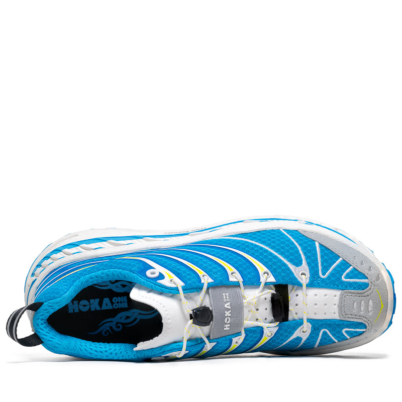 Hoka One One Stinson Evo OG Running Shoes - Skyward Blue/Hoka Citrus | Trail & Road Running, Hiking, Outdoor Adventures