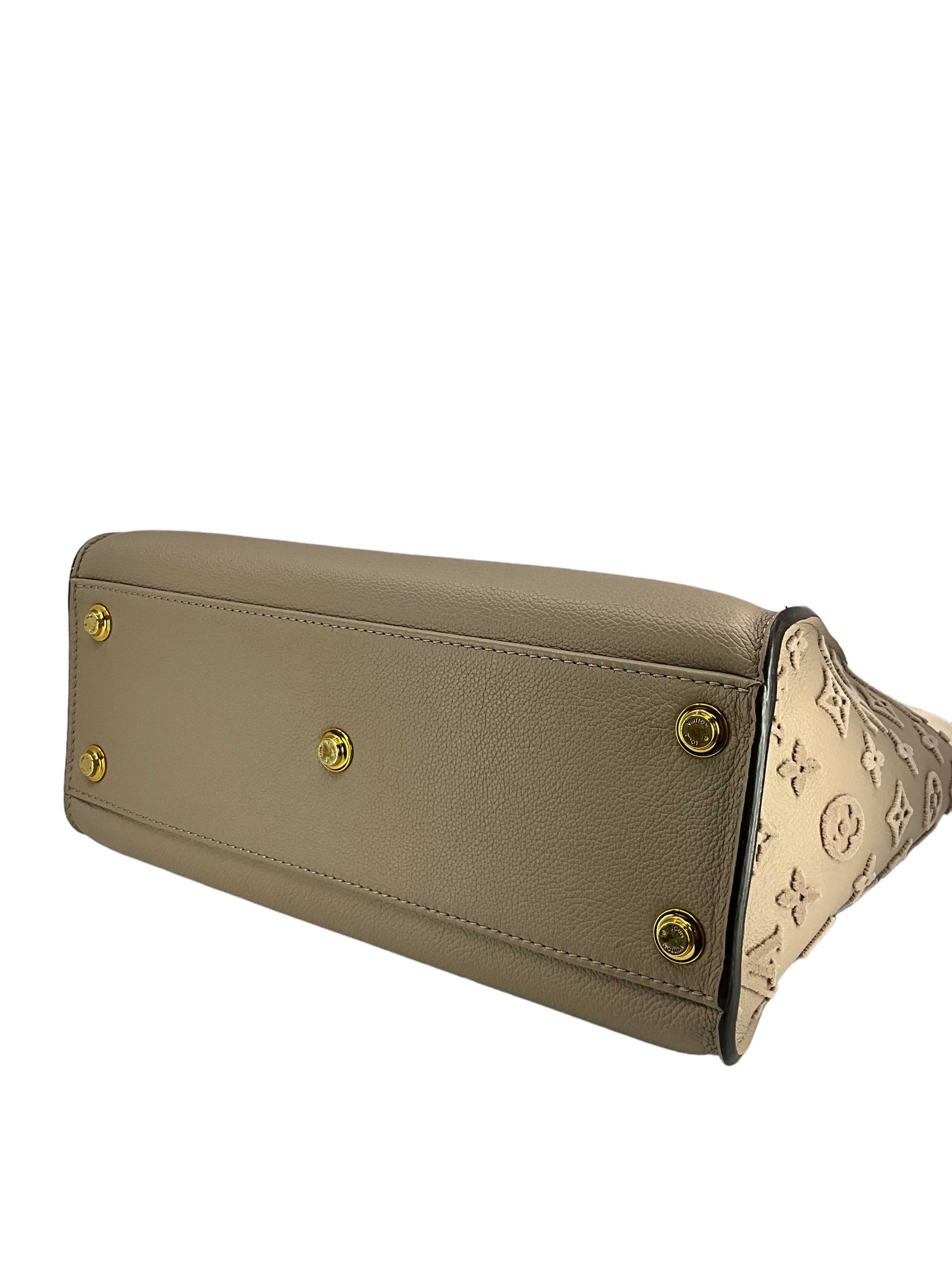 Authentic Louis Vuitton Monogram On My Side Bag - Genuine Calfskin Leather Crossbody Purse for Women | Perfect for Work, Travel & Evening Events
