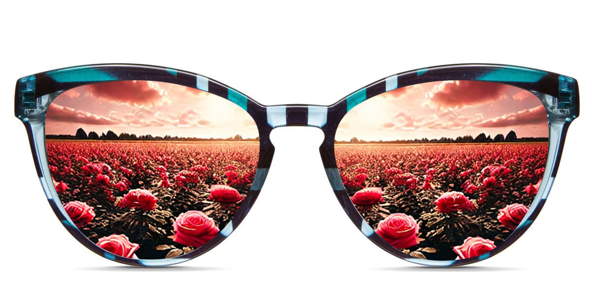 Bristow Women's Prescription Sunglasses - UV Protection, Polarized Lenses for Driving, Outdoor & Fashion Use