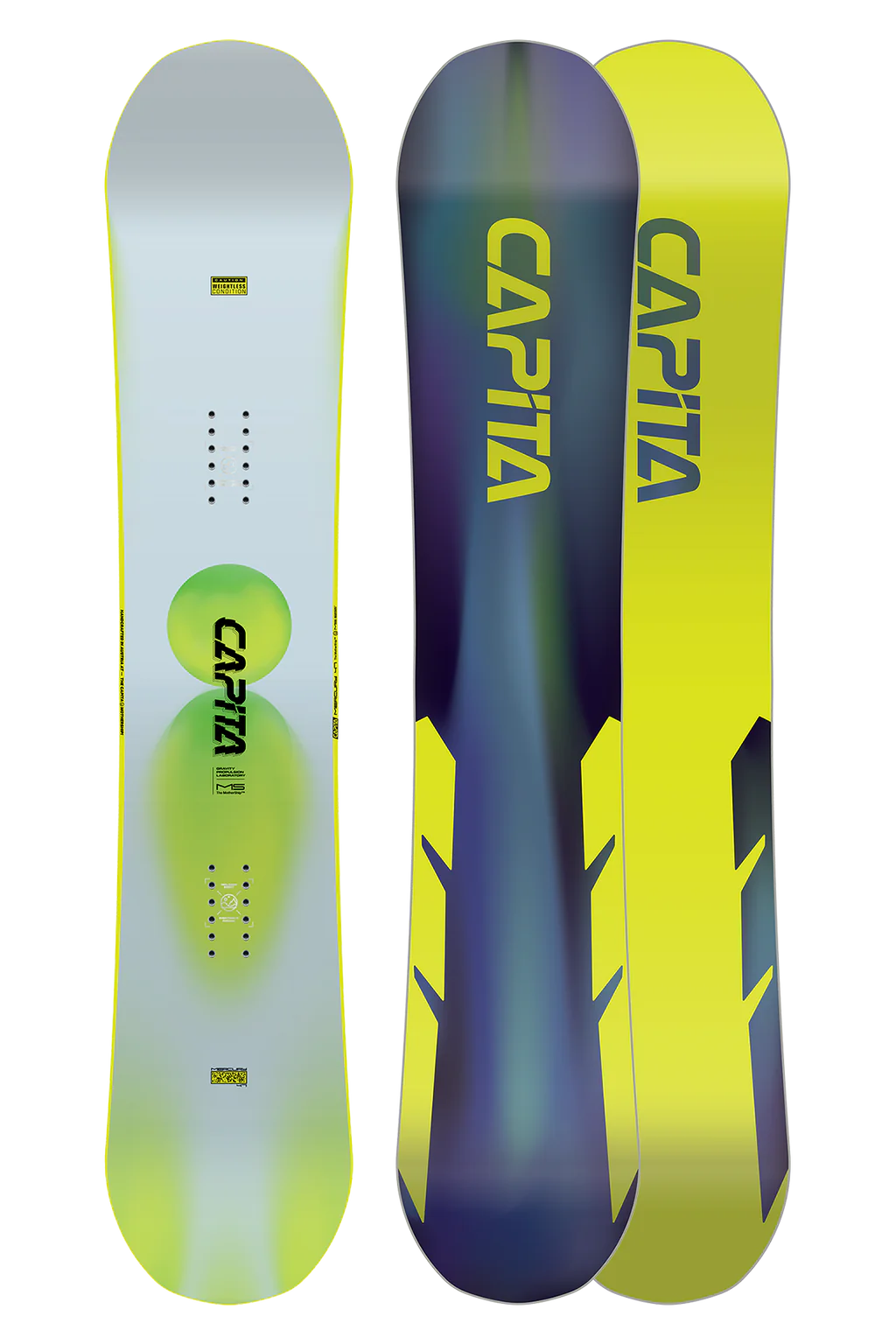 Capita Mercury Men's Snowboard 2026 - All-Mountain Freestyle Snowboard for Intermediate to Advanced Riders | Perfect for Powder, Park & Backcountry Riding
